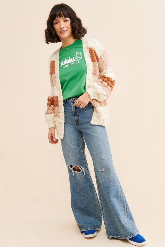 Sadie & Sage Textured Stripe Cardigan #3
