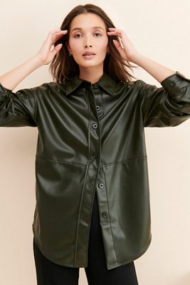 上村　　　　☆BADGLEY MISCHKA レザージャケット ラムファー 上村様専用 ☆BADGLEY MISCHKA レザージャケット ラムファー