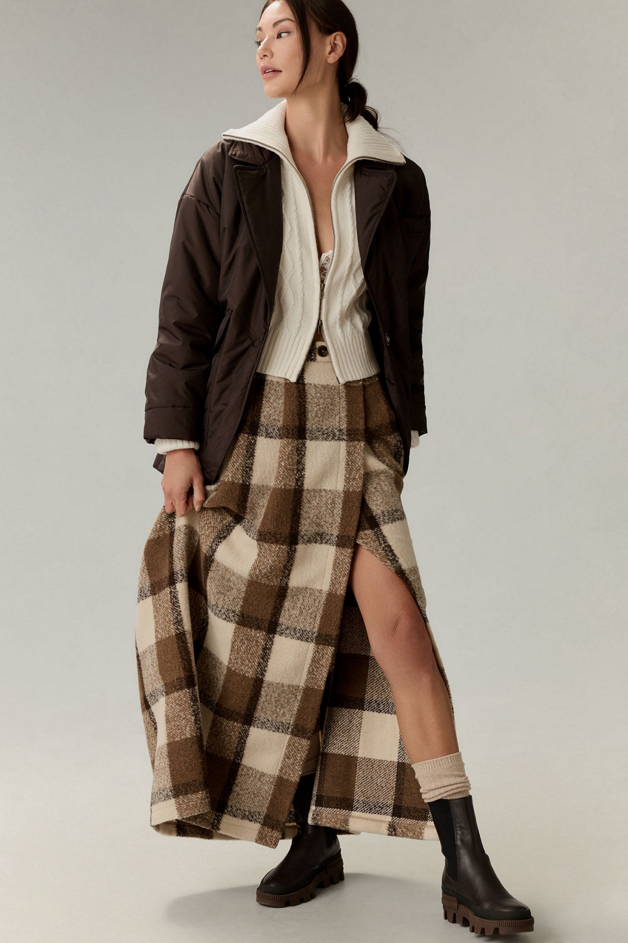 Maeve Padded Cocoon Coat