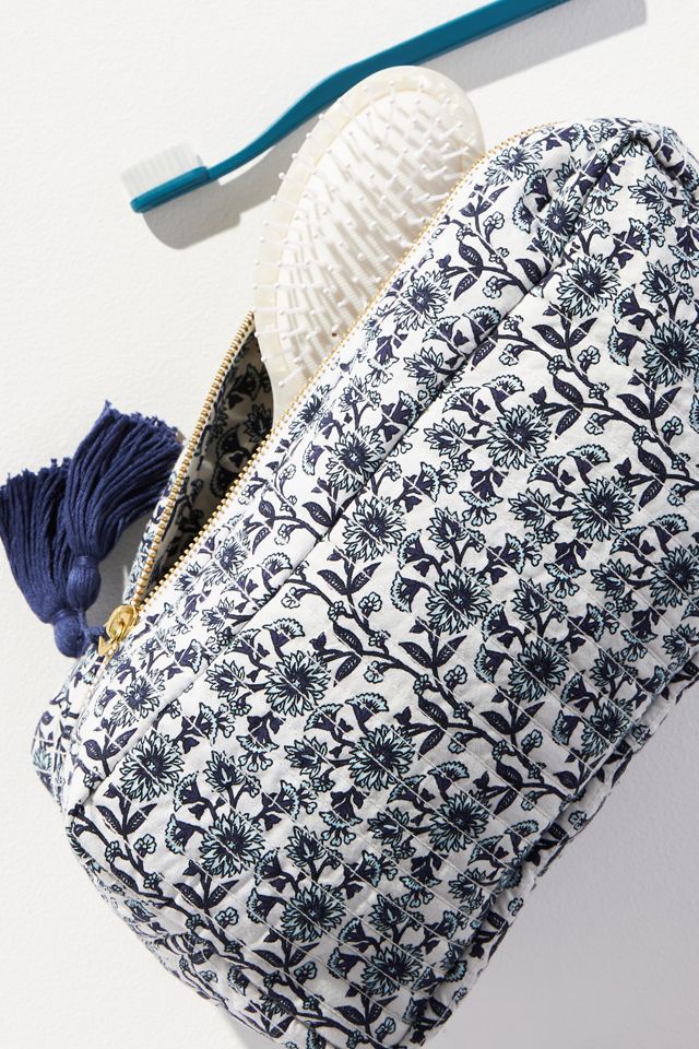 By Anthropologie Printed Cosmetic Bag