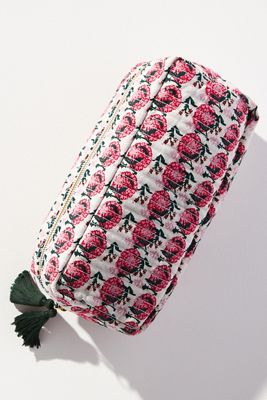 By Anthropologie Printed Cosmetic Bag