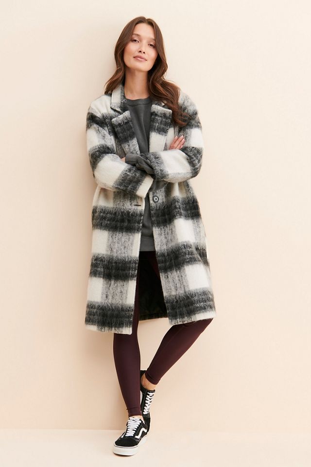 Sage The Label Charlie Plaid Coat #3