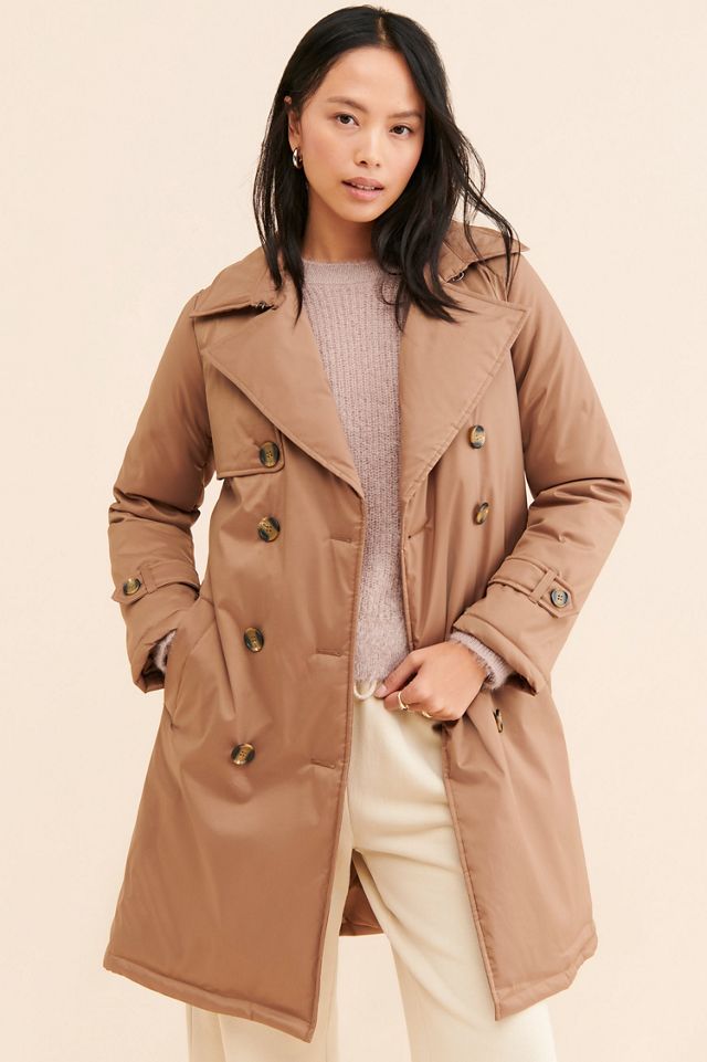 Bernardo Puffer Trench Coat #2