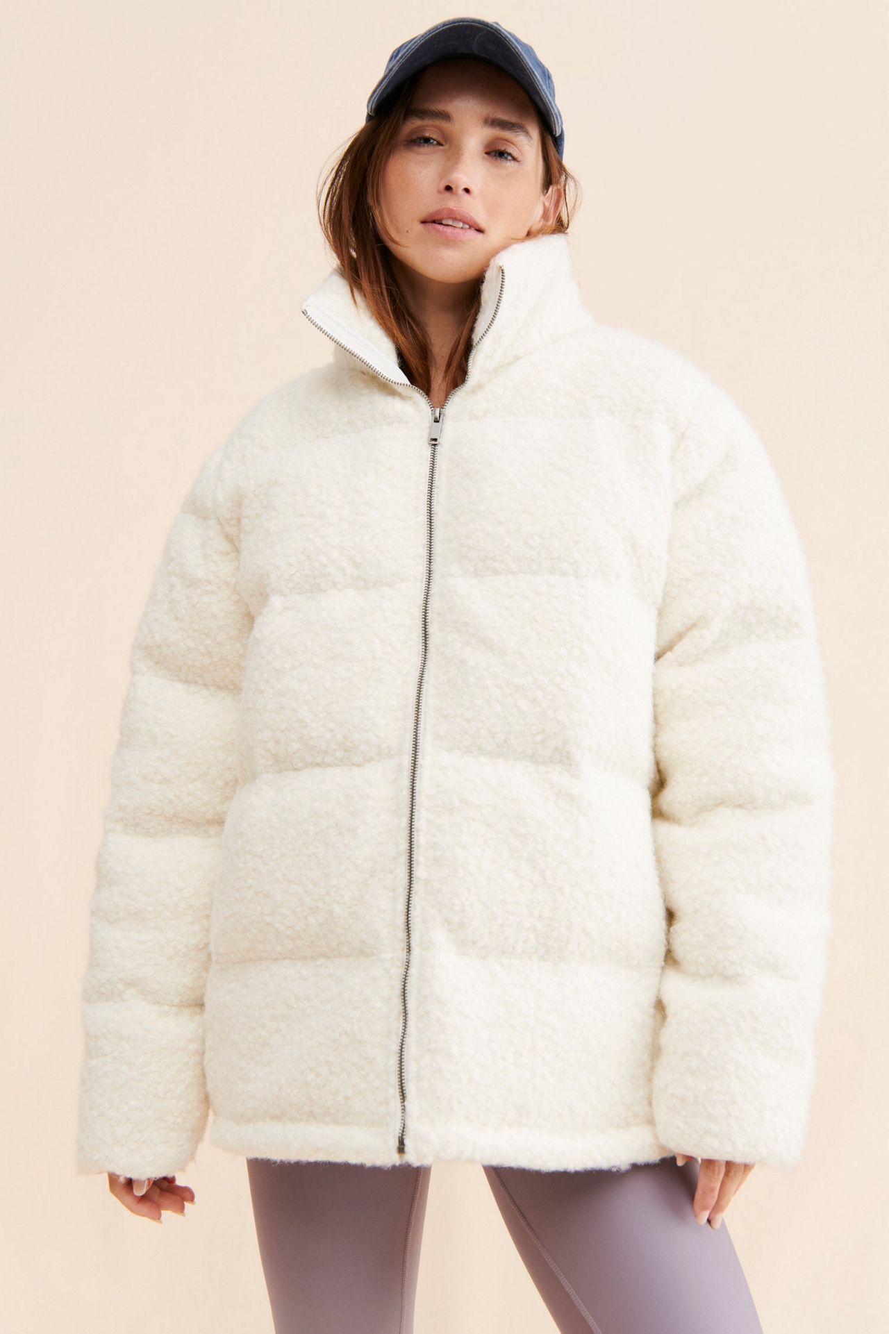 RD Style Sherpa Quilted Puffer