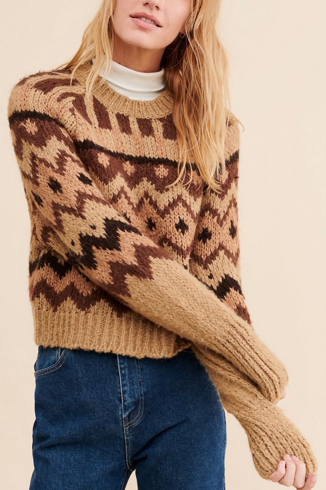 RD by Anthropologie Geo Pullover Sweater #1