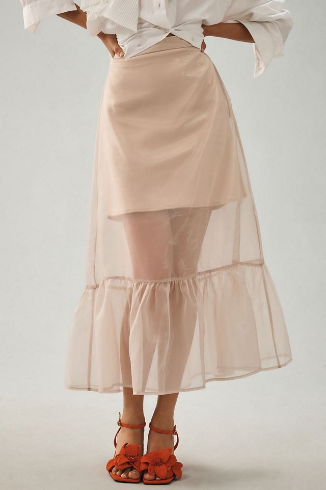 Sheer Organza Skirt #3