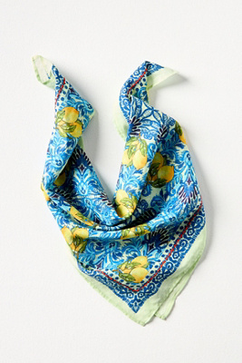 VISMAYA X ANTHROPOLOGIE LEMON ICON SCARF 
