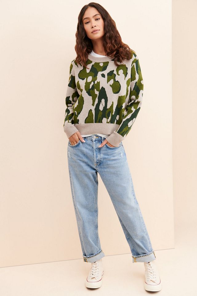 Theo & Spence Leopard Pullover Knit #1