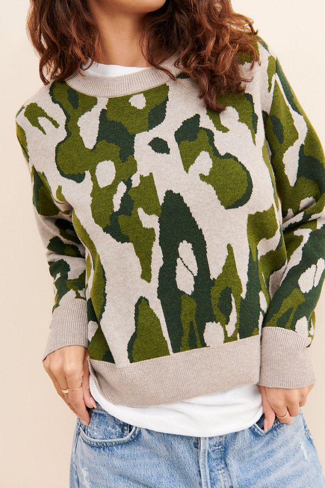 Theo & Spence Leopard Pullover Knit #3