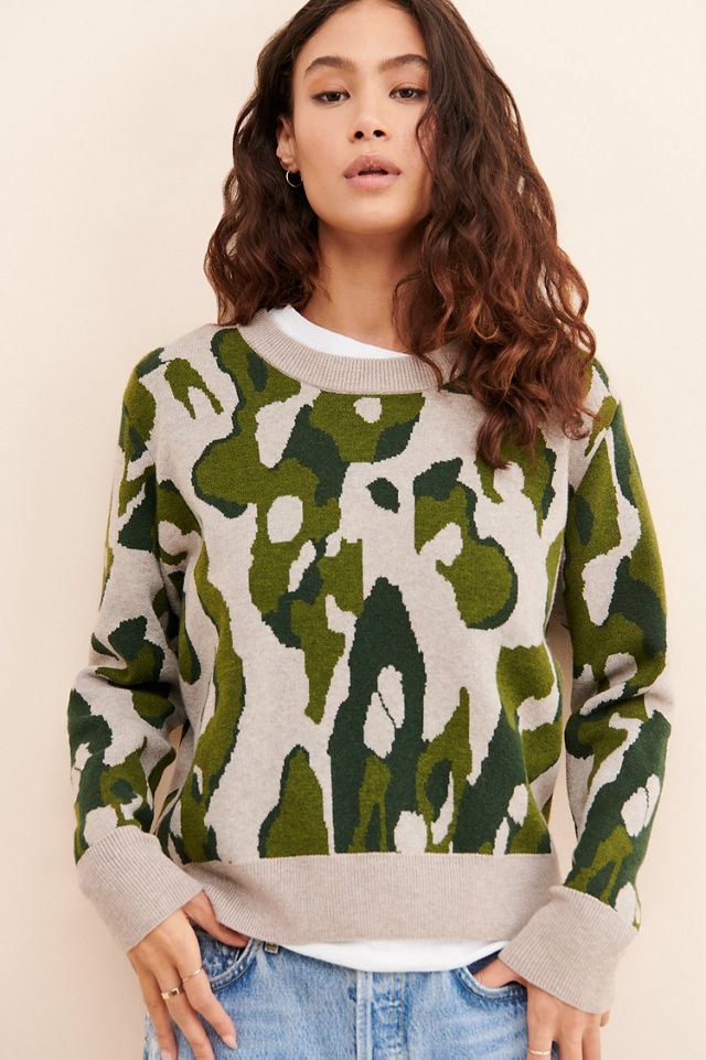 Theo & Spence Leopard Pullover Knit