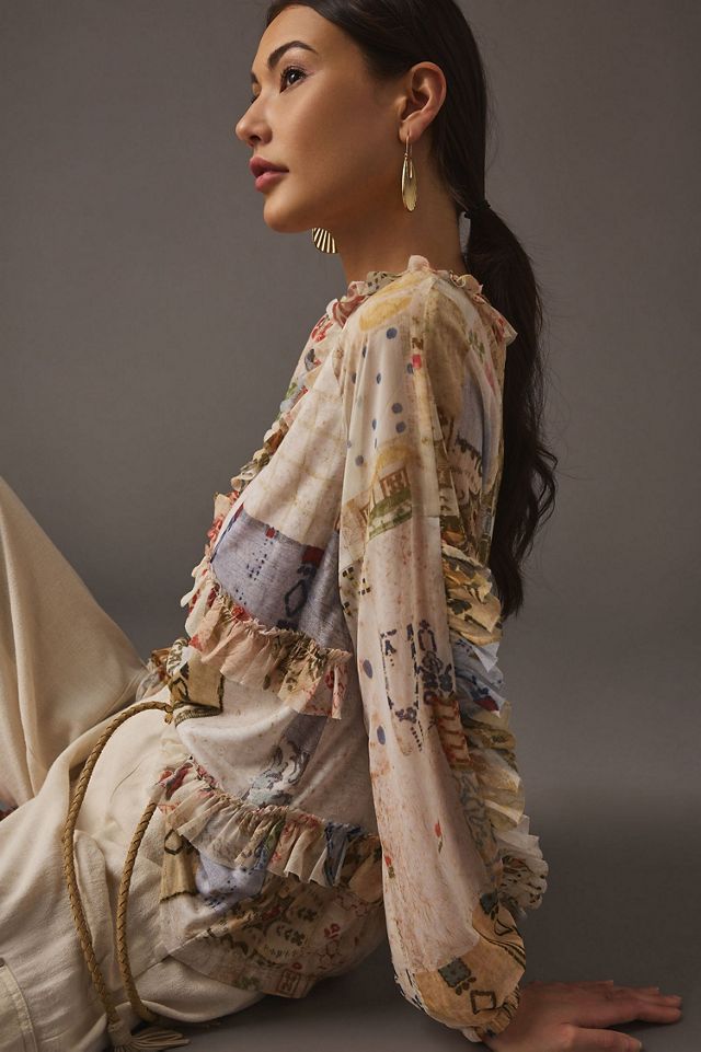 Tiny Ruffled Tunic Top #2