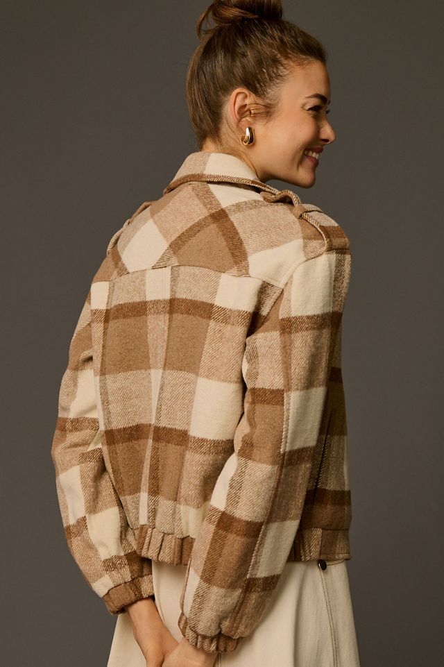 Dolan Plaid Moto Jacket #1