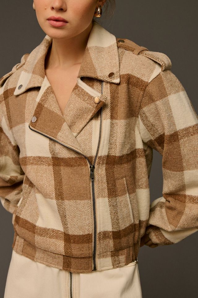 Dolan Plaid Moto Jacket #2