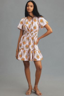 The Somerset Mini Dress: Embroidered Linen Edition | Anthropologie