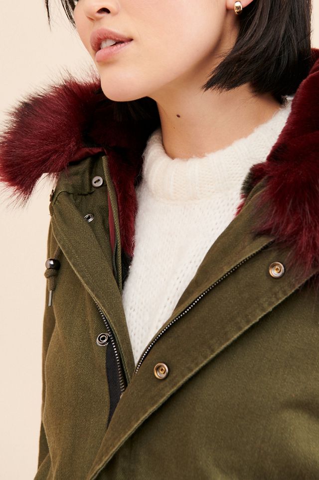 Avec Les Filles Hooded Parka Jacket #2