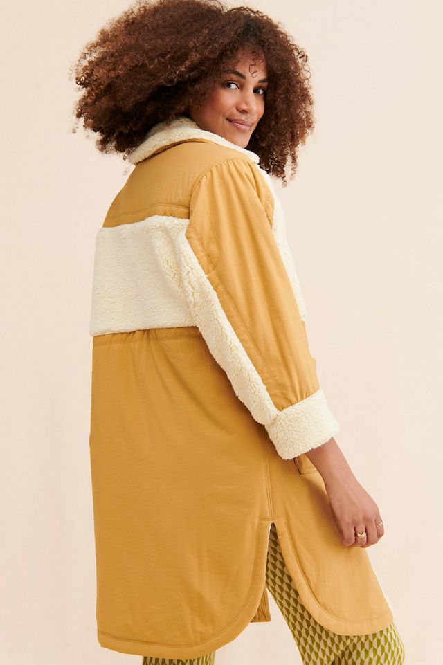 Diamond Sherpa Shirt Jacket #1