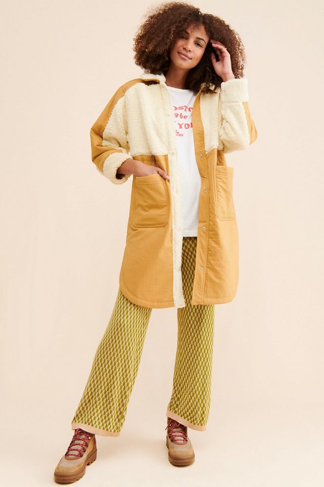 Diamond Sherpa Shirt Jacket #3