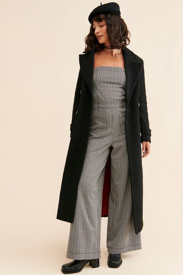 Maeve Houndstooth Knit Jumpsuit #3