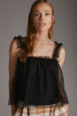 Sunday in Brooklyn Tulle Tank Top | Anthropologie