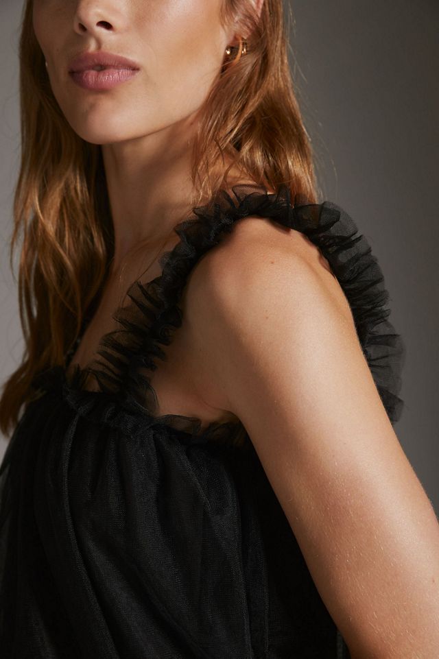 Sunday in Brooklyn Tulle Tank Top #2