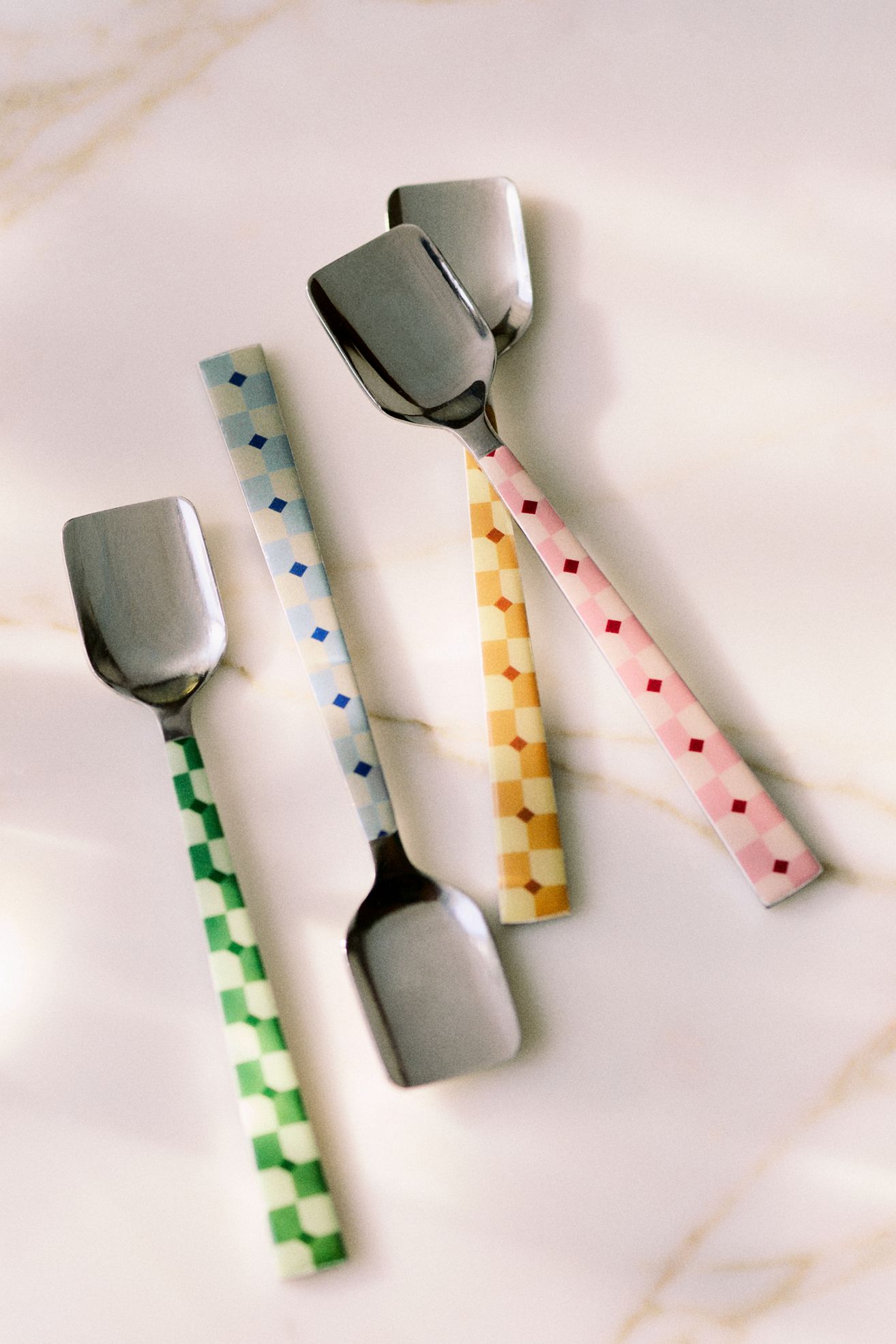 Café Violette Stainless Steel Spoons, Set of 4 - Multi, Set Of 4