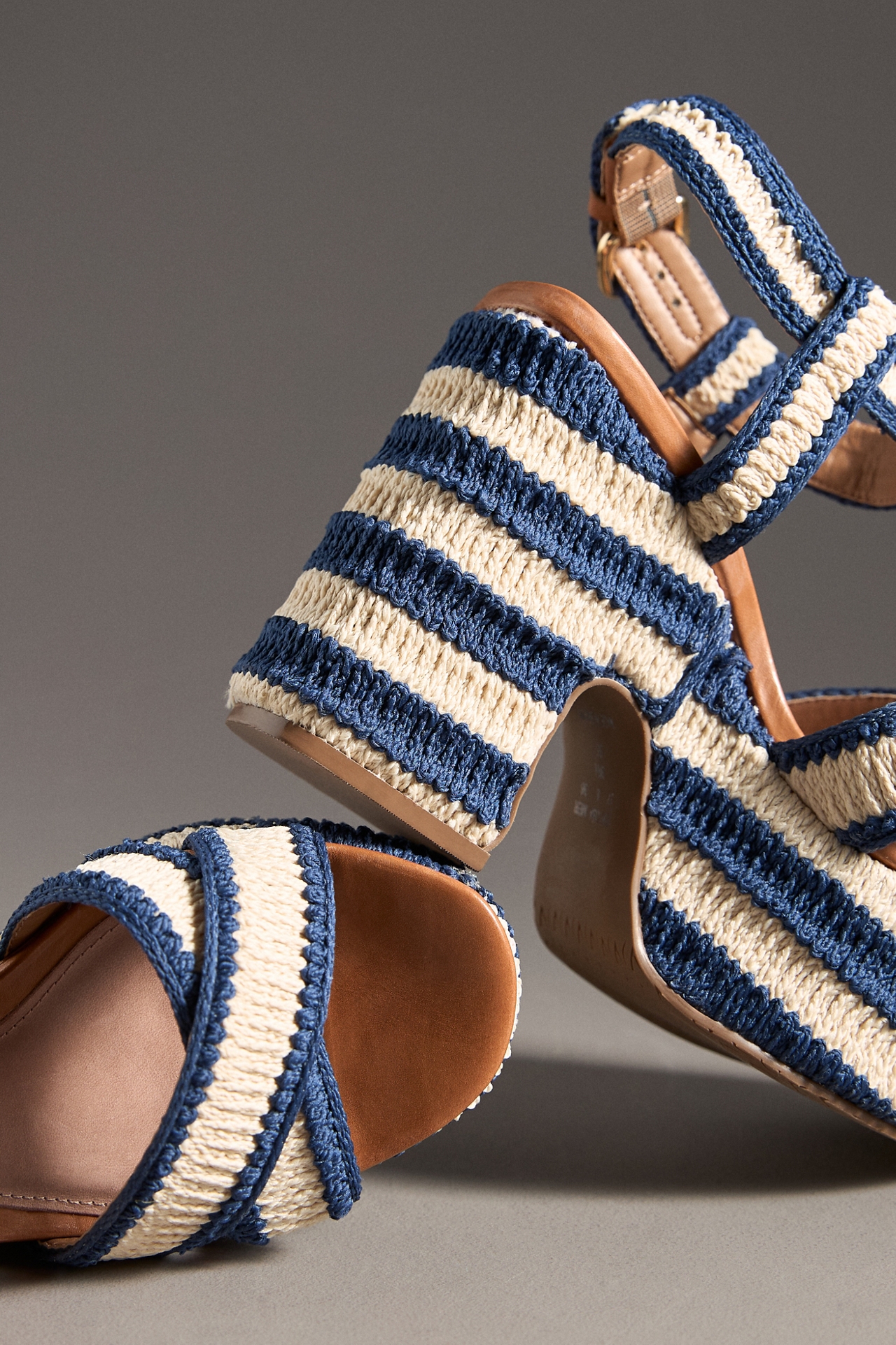 Vicenza Crochet Platform Heels
