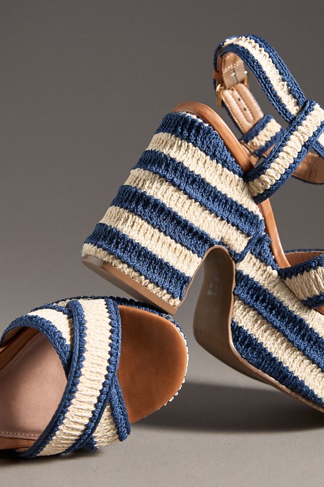 Vicenza Crochet Platform Heels
