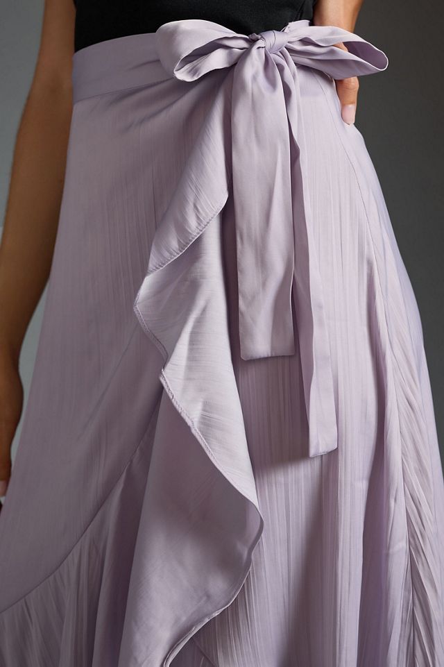 Maeve Ruffled Wrap Maxi Skirt #2