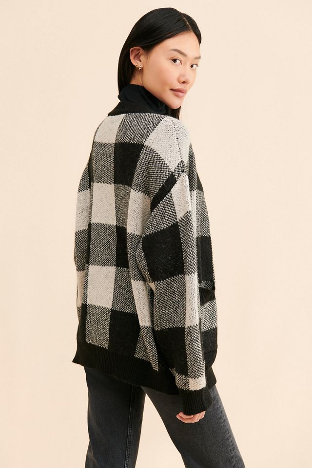 Vigoss Gingham Cardigan #1