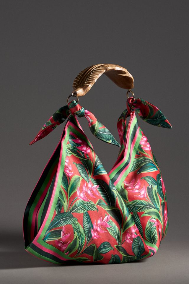 Farm Rio Dream Garden Scarf Bag | Anthropologie