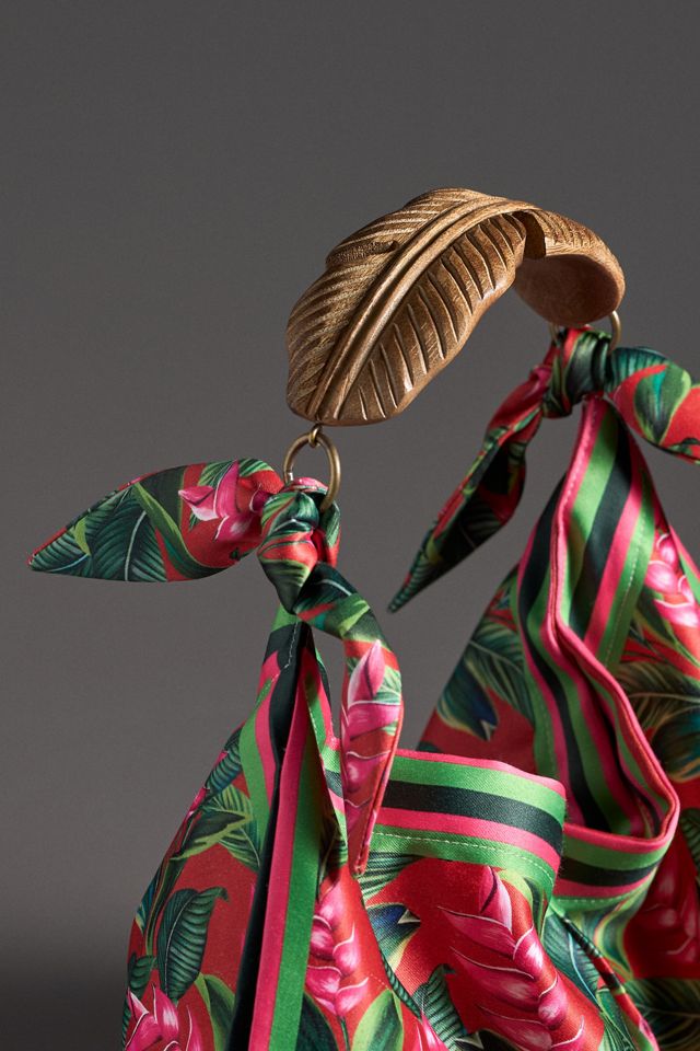 FARM RIO スカーフ バスケットバッグ Meet the scarf bag that's about to level up your Spring