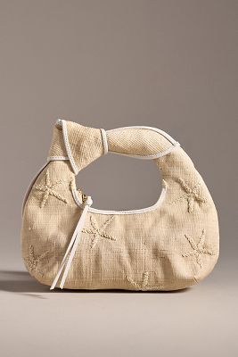 Poolside The Josie Starfish Straw Top-handle Bag
