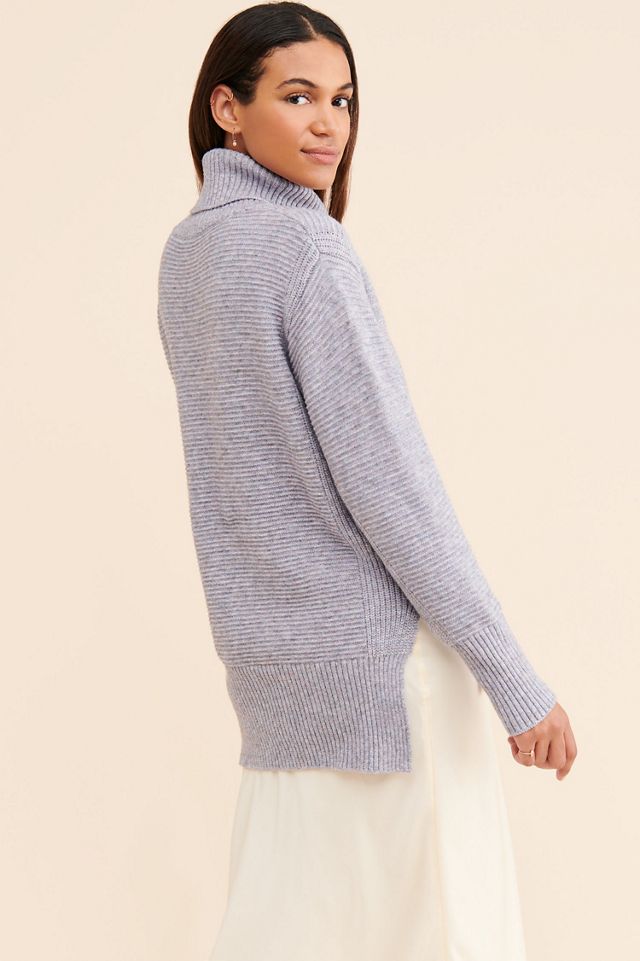 Theo & Spence Ribbed Cool Girl Turtleneck #2