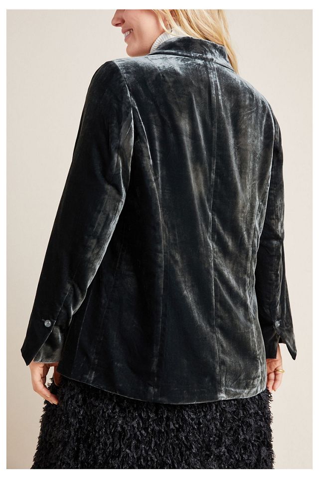 Alessia Velvet Blazer #1