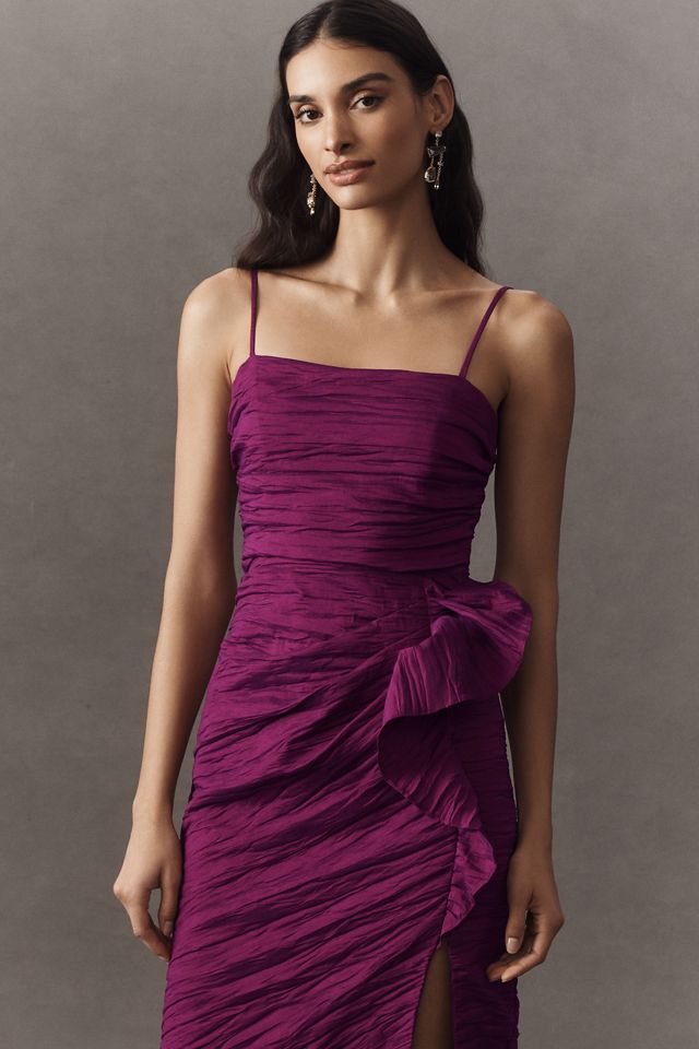 Liv Foster Crushed Stretch Taffeta Dress #3
