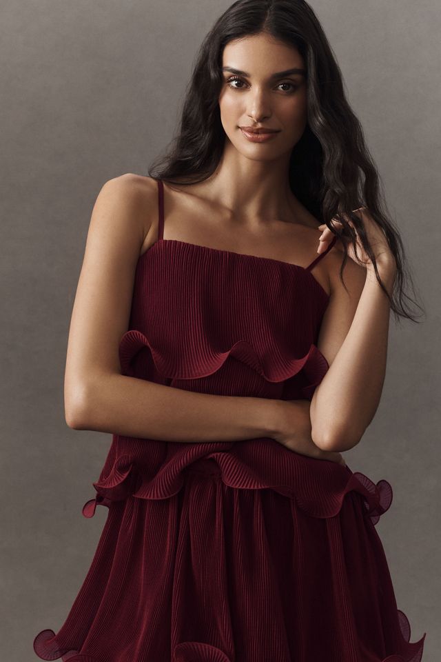 Endless Rose Pleated Tiered Midi Dress #2