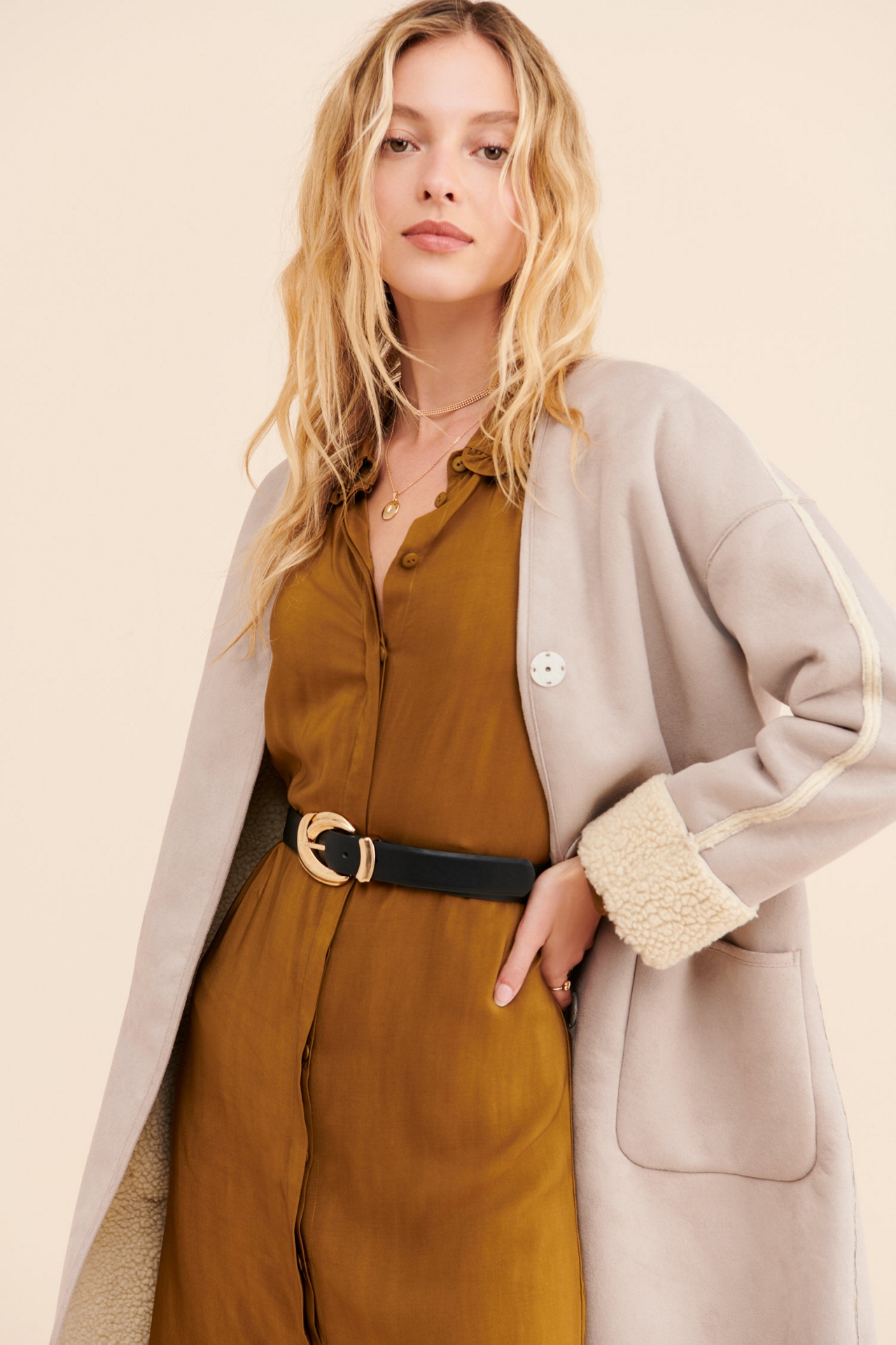 Ruby + Ed Snow Sherpa Coat