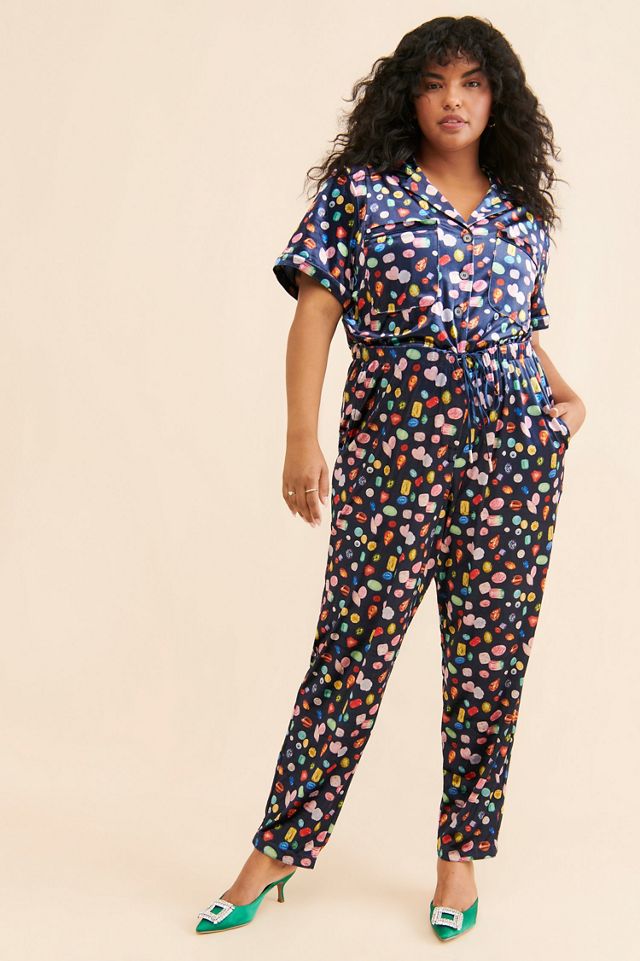 Nuuly x Rachel Antonoff Jewel Printed Coveralls #3