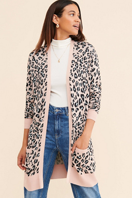 トップス Semantic design leopard long cardigan 97770895_066_m