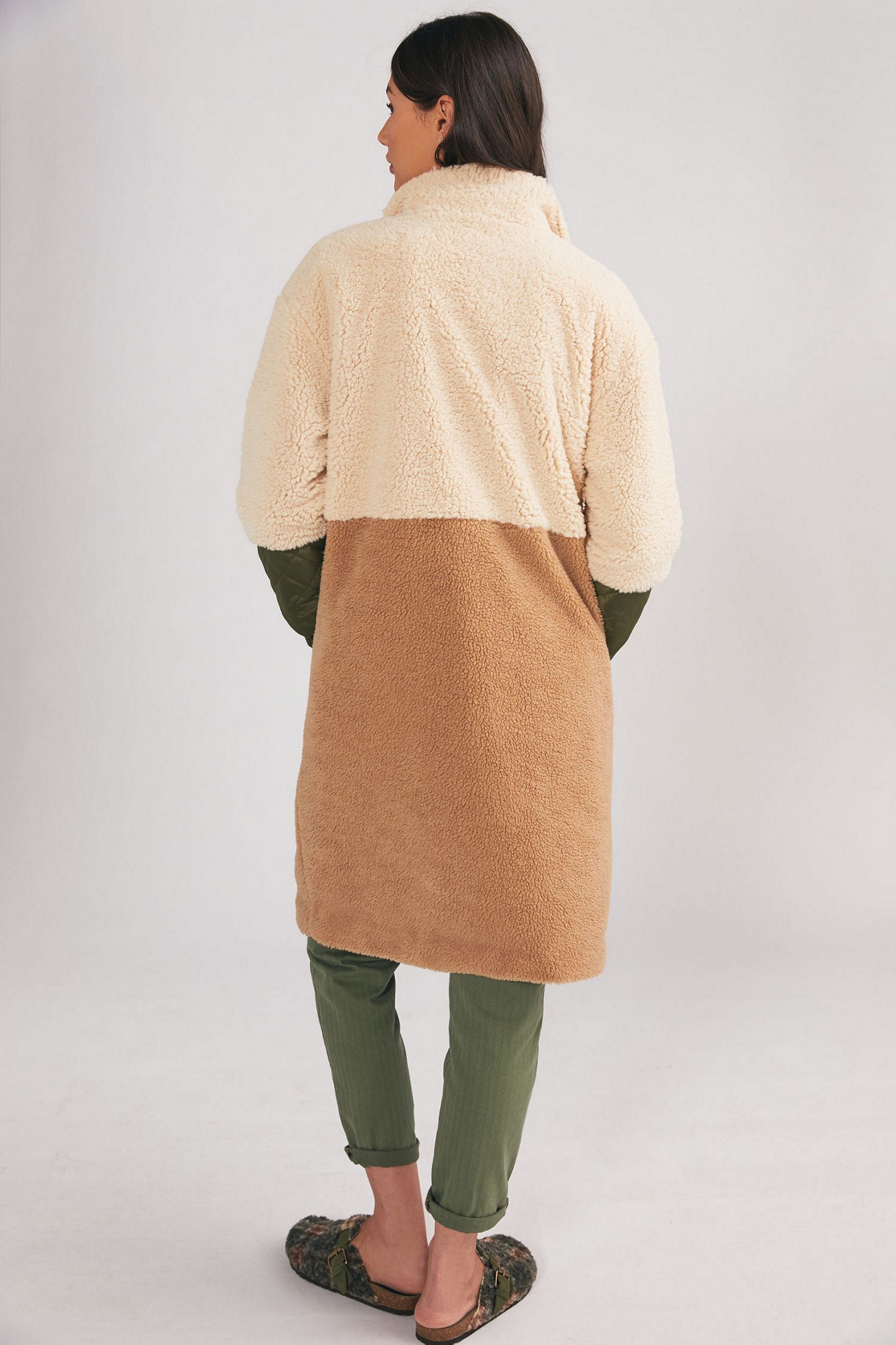 Ruby + Ed Sherpa-Lined Coat