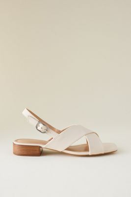 Maeve Crisscross Slingback Sandals