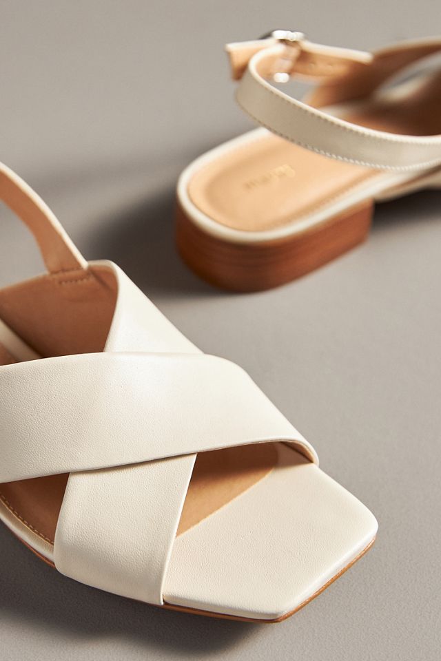 Maeve Crisscross Slingback Sandals | Anthropologie