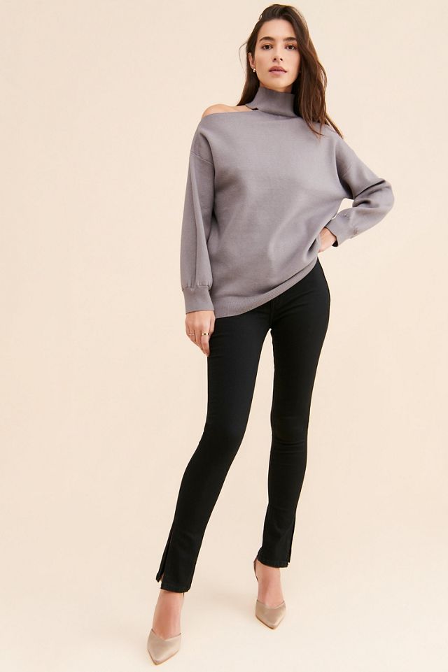 Vigoss High Neck Cut Out Sweater #3