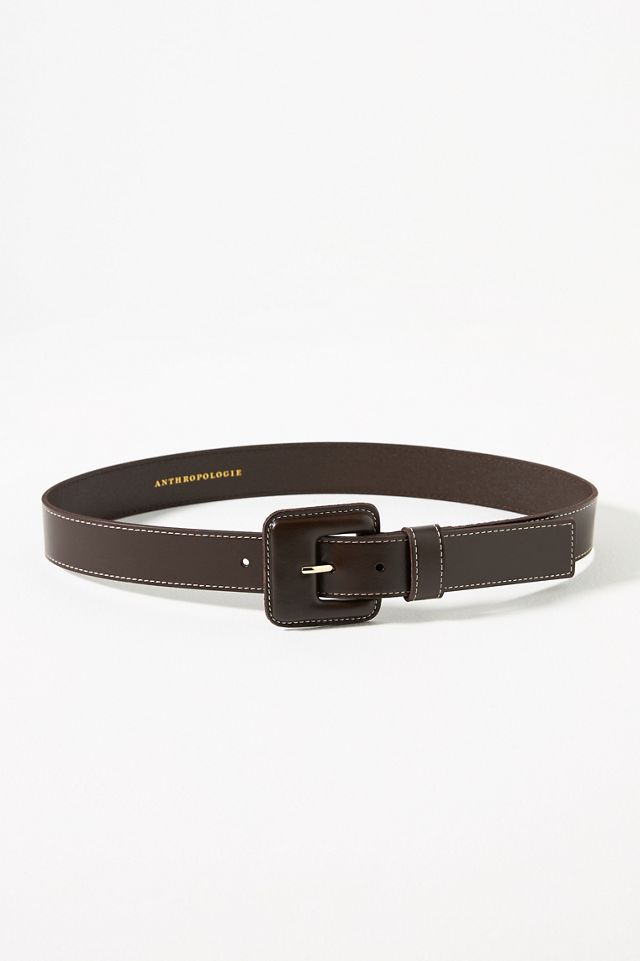 Covered Square Buckle Belt #2