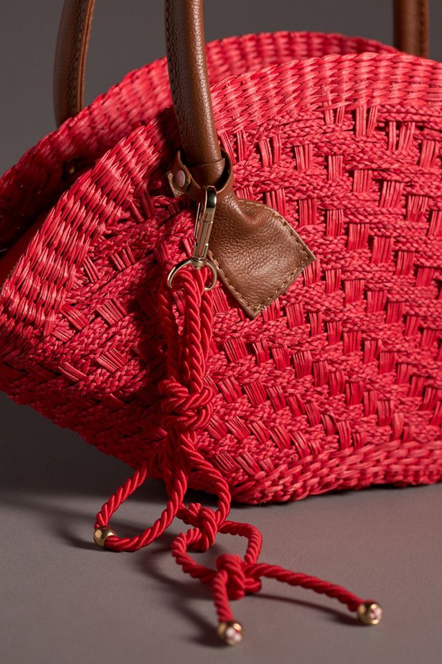 Sensi Studio Thick-Weave Mini Basket Bag #3