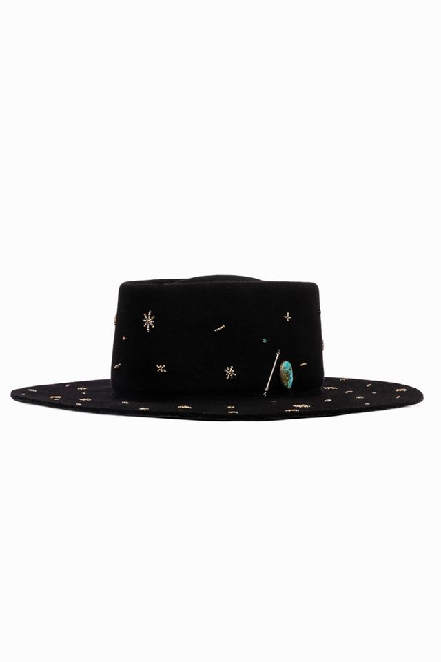 Meshika Hats Knows His Gun Beaded Rancher #1