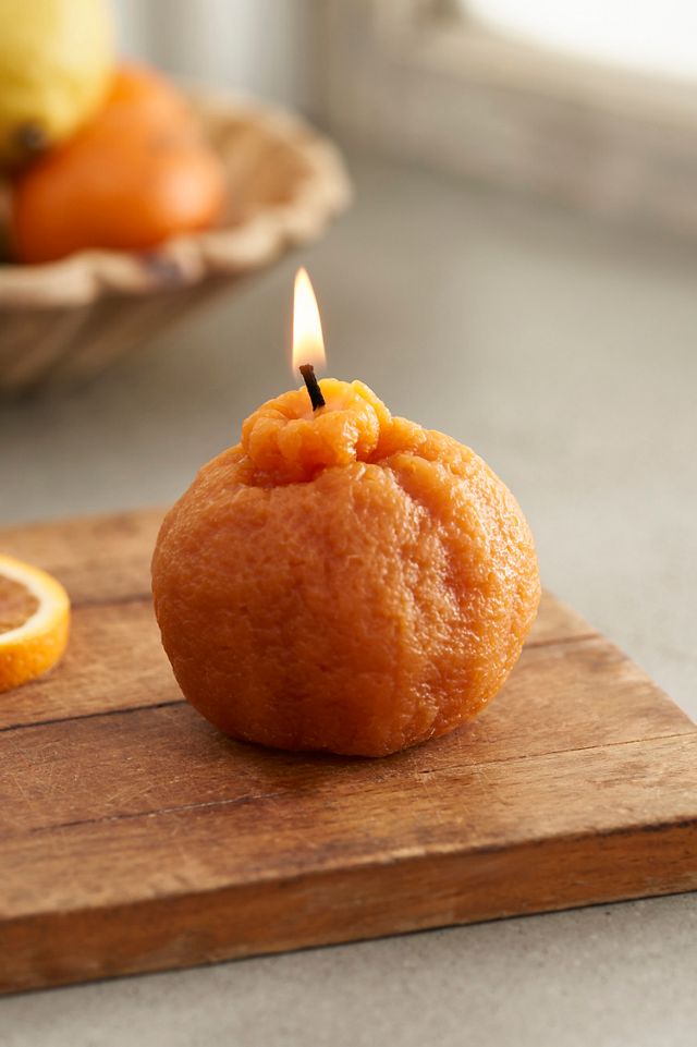 Happy Organics Mandarin Beeswax Candle