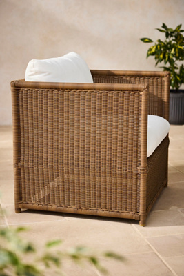 Terrain Dune Wicker Lounge Chair - Thumbnail 2