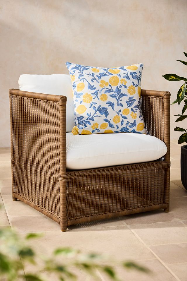 Dune All Weather Wicker Lounge Chair #1