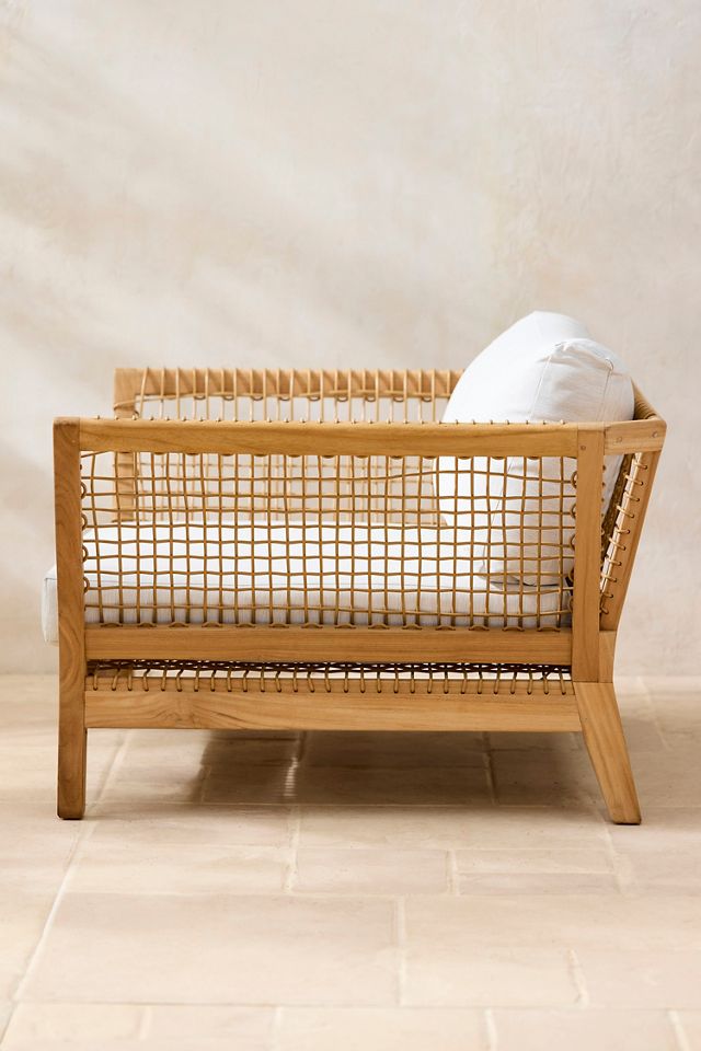 Sonoma Woven Teak Lounge Chair #2